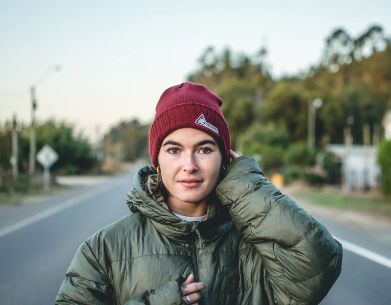 Gorro Beanie - Color: Burdeo
