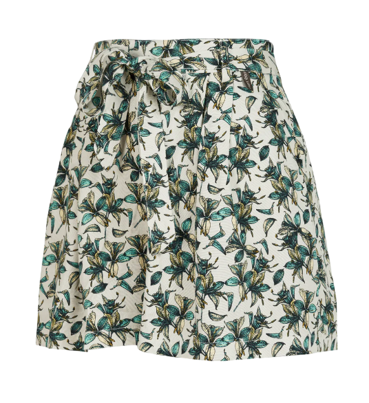 Short Mujer Shortiza Full Print - Color: Beige