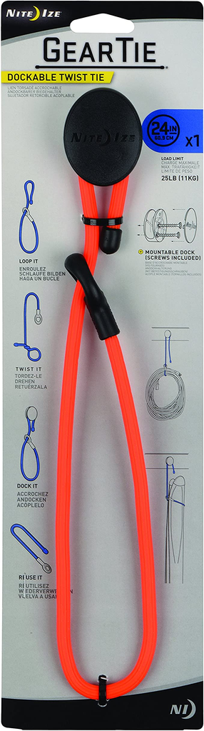 Amarra de Goma Gear Tie Acoplable 61 cm