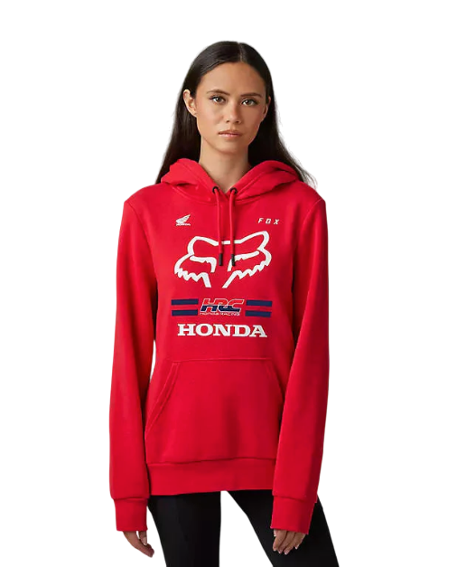 Polerón Lifestyle Mujer X Honda - Color: Rojo