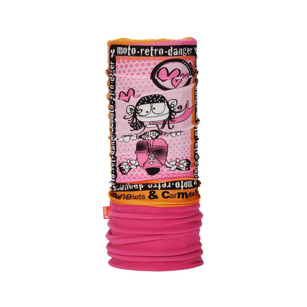 Bandana Wdx Retro Carmetes Kids - Color: Rosado