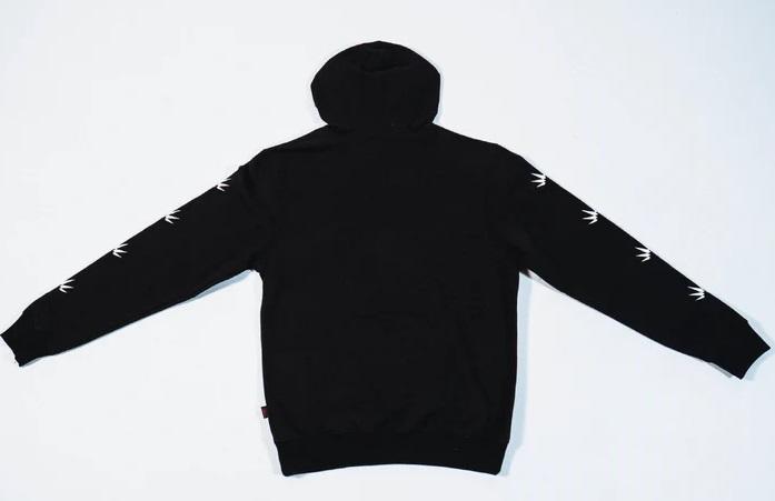 Polerones Hood Icon - Color: Negro/Blanco