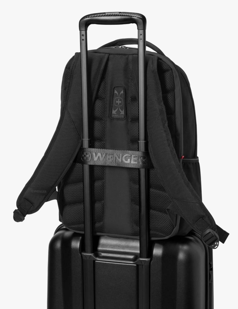 Miniatura Mochila para portátil de 16 pulgadas con compartimento para tableta. - Color: Negro