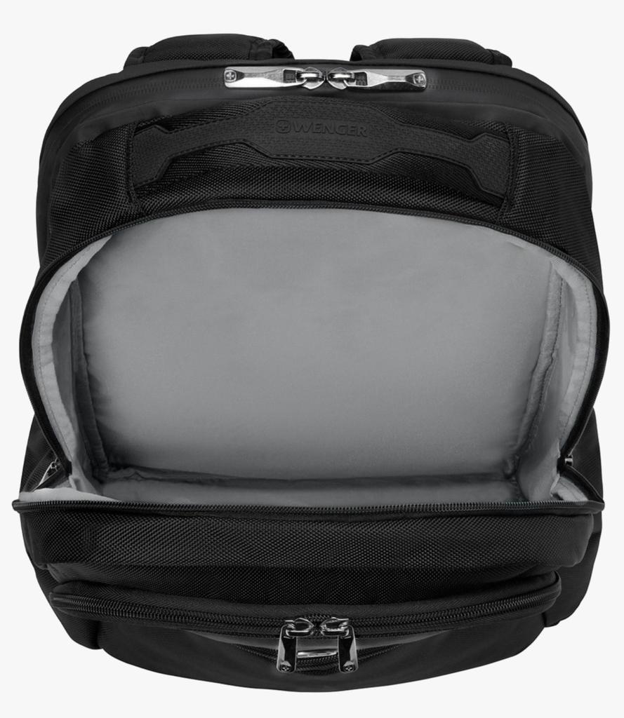 Miniatura Mochila para portátil de 16 pulgadas con compartimento para tableta. - Color: Negro