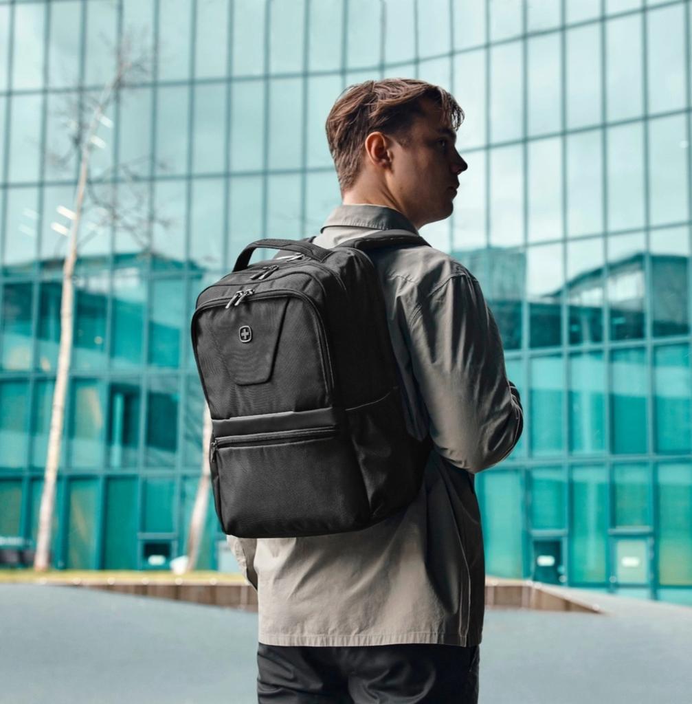 Miniatura Mochila para portátil de 16 pulgadas con compartimento para tableta. -