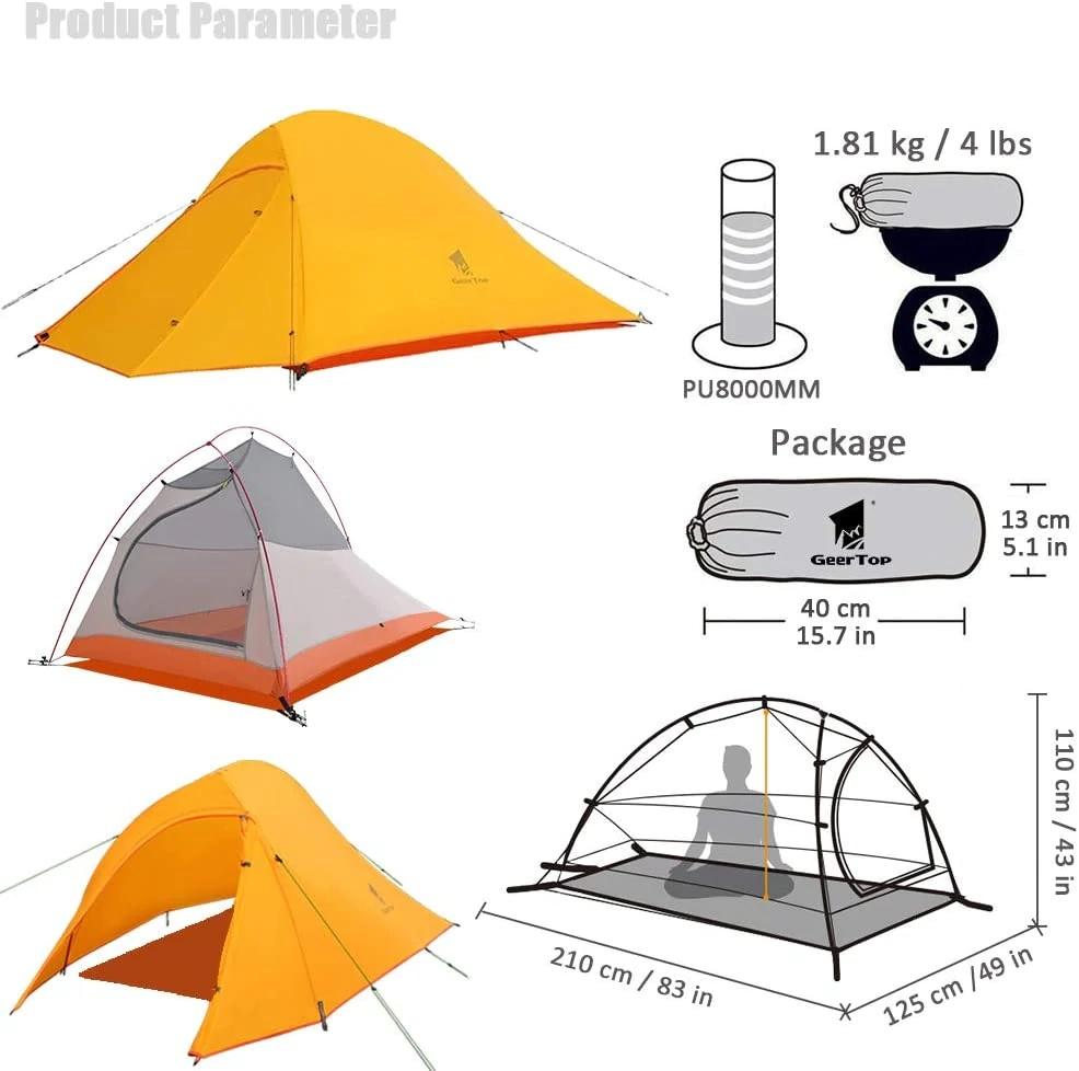 Carpa Libra II - Color: Amarillo