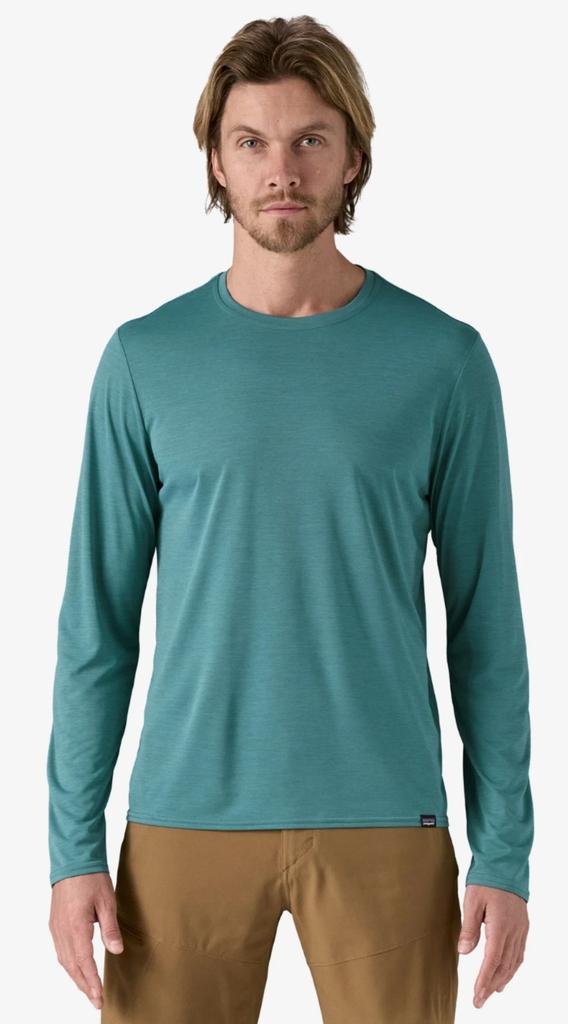 Miniatura Polera Hombre Manga Larga Capilene - Color: Azul