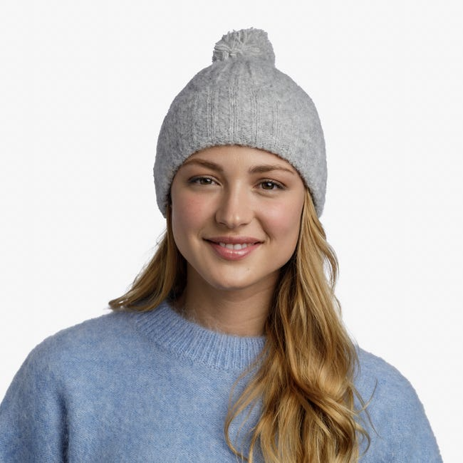 Gorro Knitted Beanie Nerla Grey - Color: Nerla Grey