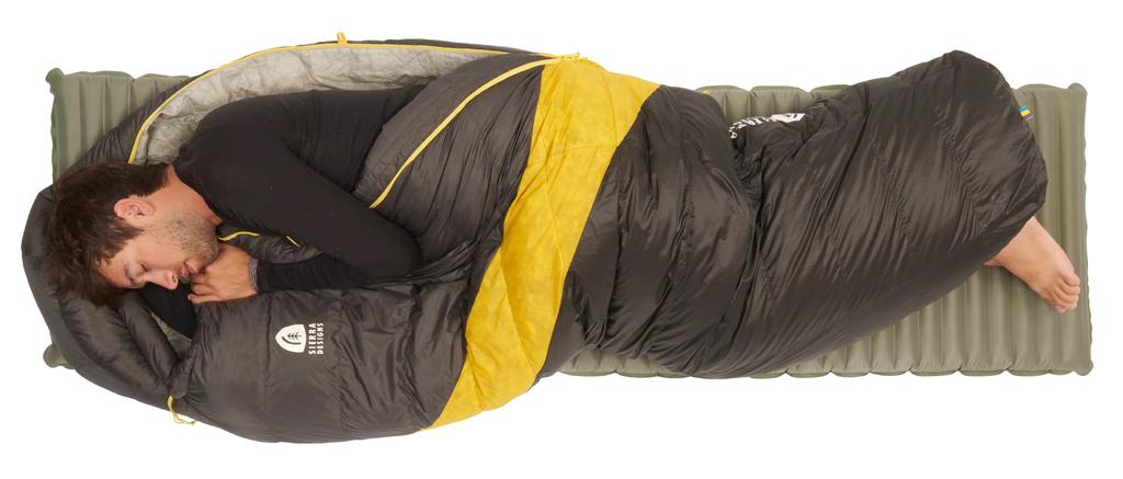 Miniatura Saco De Dormir Nitro 0 - Color: BLACK/YELLOW/GRAY