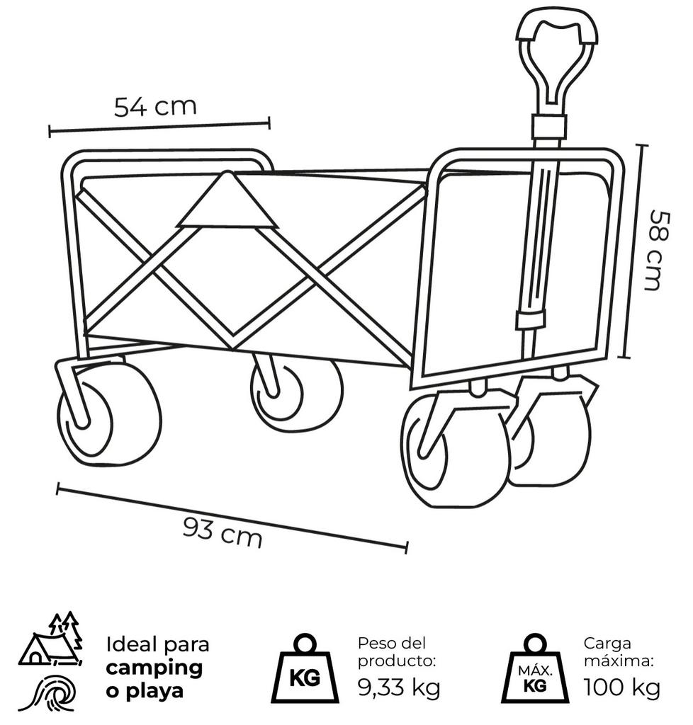 Carro De Transporte Plegable Sherpa  -