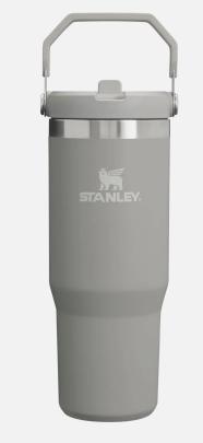 Miniatura Botella Térmica Stanley Flip Straw - Color: Ash