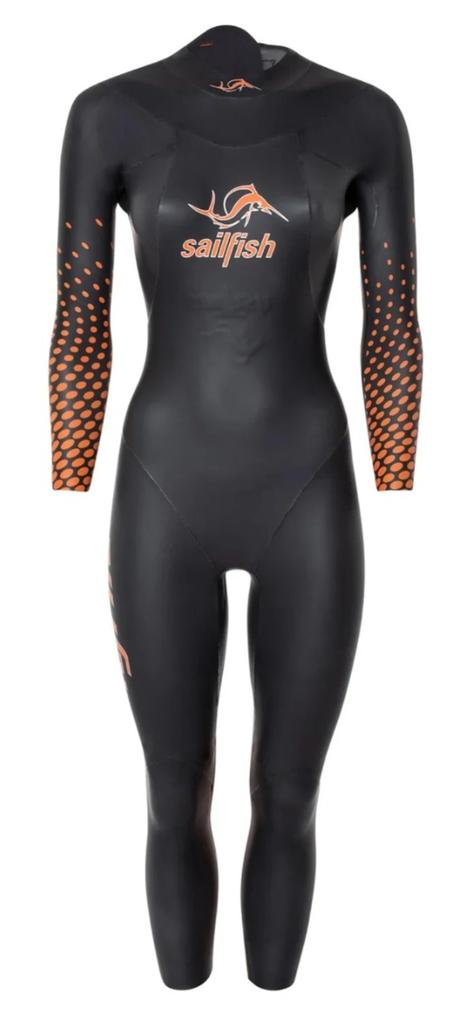 Traje de Neopreno Mujer IGNITE 2 - Color: Negro-Naranja