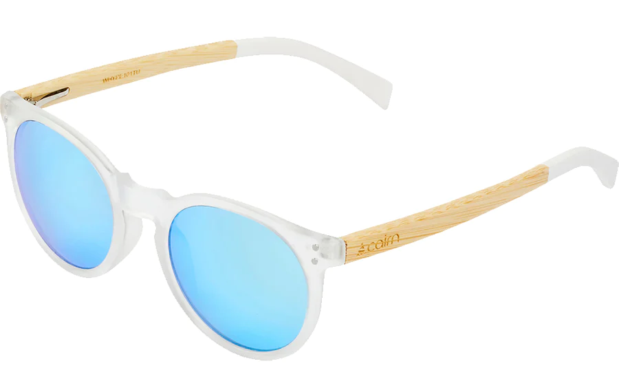 Miniatura Lente De Sol Hype Mat - Color: Transparent White