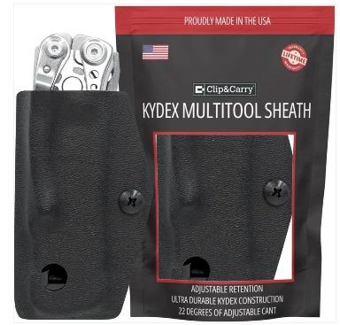 Miniatura Funda de Kydex para Skeletool - Color: Negro