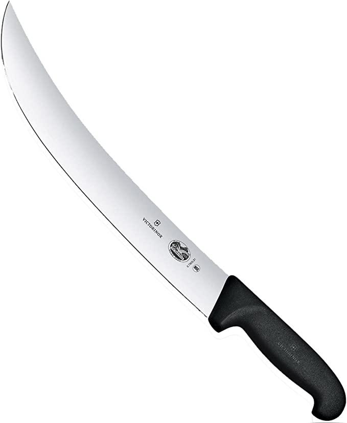  Cuchillo Hoja Ancha Curva Fibrox 36Cm