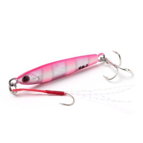 Miniatura Jig Gallop Baby 3g  - Color: Rosado Blanco