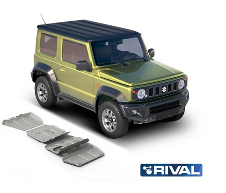 Suzuki New Jimny 2019+ Skid Plate , 4 Placas De Acero De 3MM -