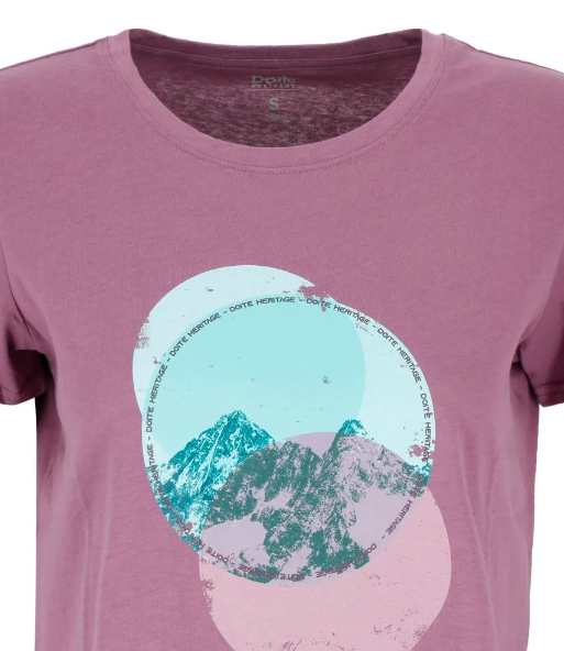Miniatura Polera Manga Corta Andes Women  - Color: Morado