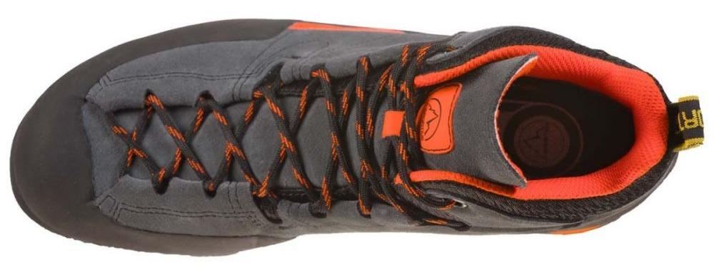 Zapato Boulder X Mid GTX - Color: Carbon-Flame