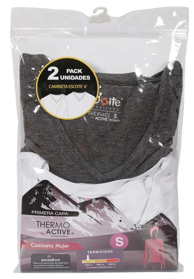 Miniatura Primera Capa Camiseta Pack V Thermoactive Women -