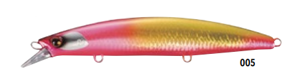 Señuelo Hirameminnow Rosado Amarillo -