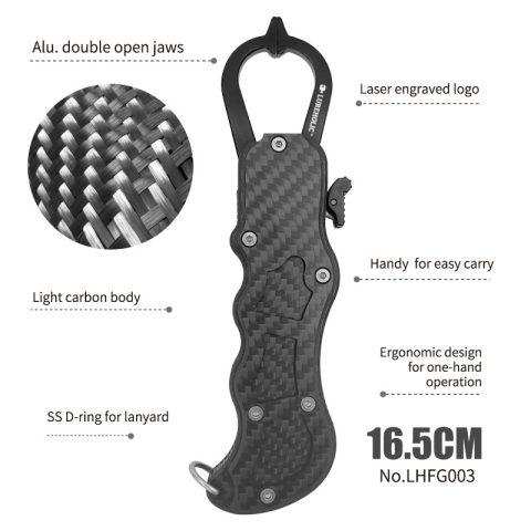 Fish Grip 6,5″ Carbono -