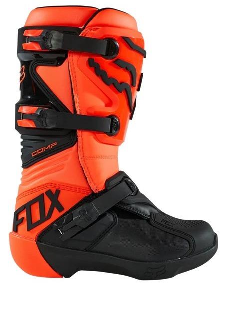 Miniatura Botas Moto Niño Comp - Color: Naranja, Talla: 2