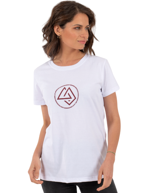 Miniatura Polera Mujer Logo Circular -