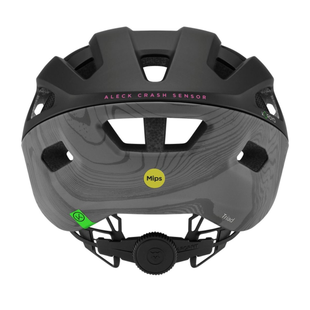 Miniatura Casco SMITH Triad Mips con Sensor Aleck para Choque Matte Black / Topo M - Color: Matte Black / Topo