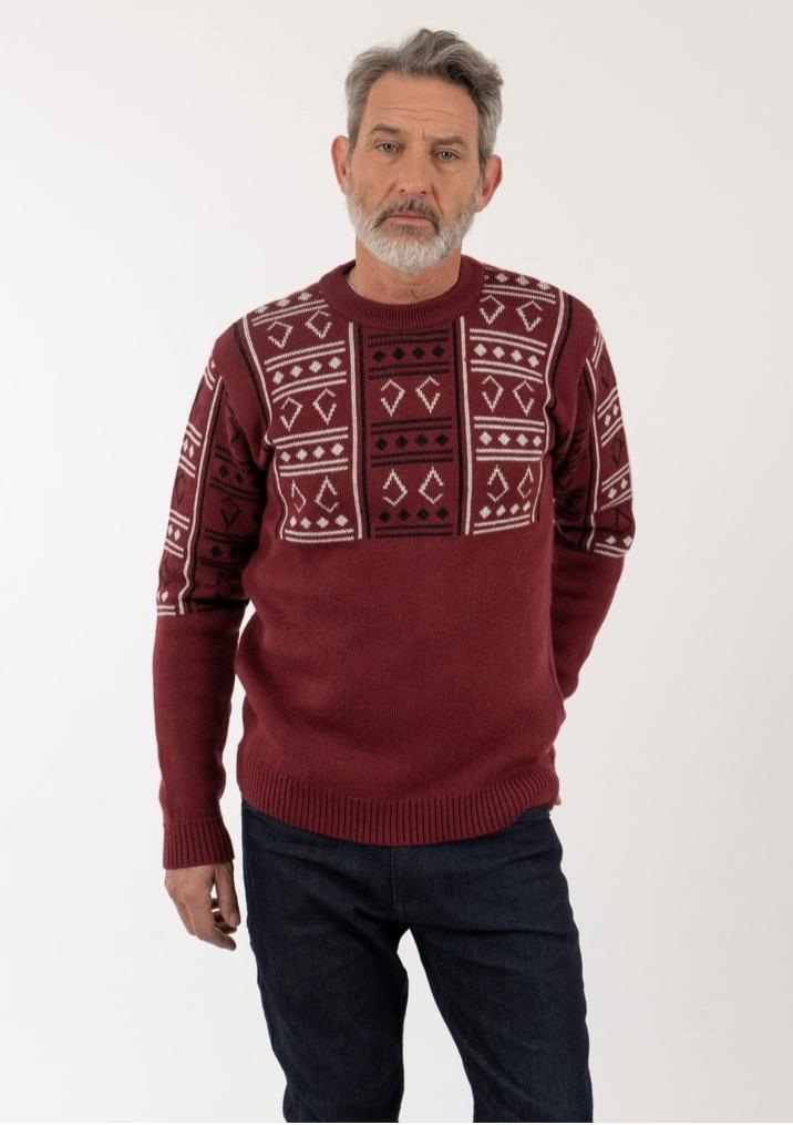 Sweater Sate Hombre - Color: Burdeo