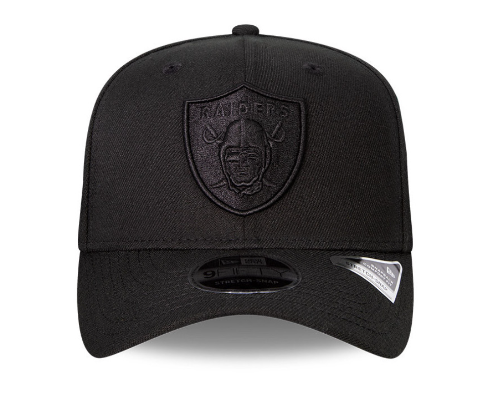 Miniatura Jockey Las Vegas Raiders NFL 9 Fifty Stretch Snap - Color: Negro