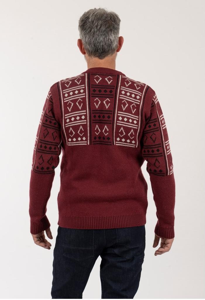 Miniatura Sweater Sate Hombre - Color: Burdeo