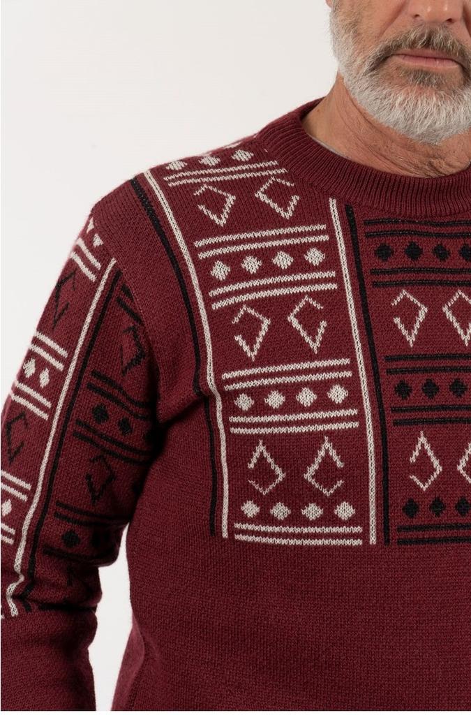 Sweater Sate Hombre - Color: Burdeo