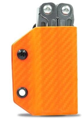 Miniatura Funda Kydex para Wingman, Sidekick, Rebar y Rev - Color: Carbón Naranja