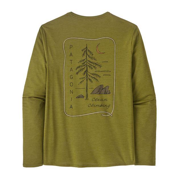 Polera Hombre Marga Larga Capilene Cool Daily Graphic Shirt-Lands