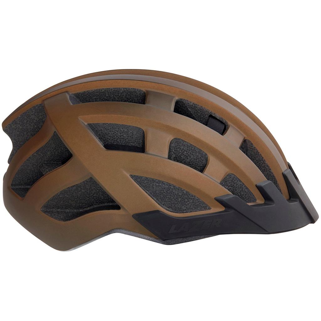 Casco Petit Dlx Ce-Cpsc  +NET+LED BLC2197887195 - Color: Matte Cinnamon