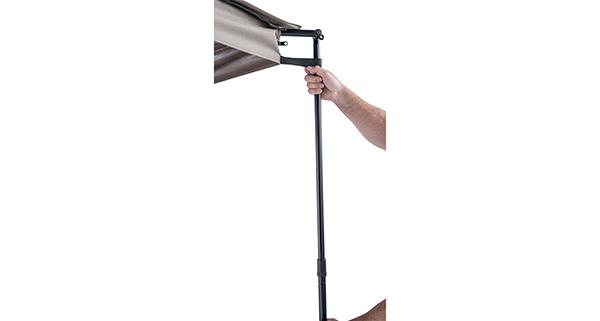 Miniatura Toldo Plegable 270 Grados Costado Pasajero Con Pilares En La Estructura -
