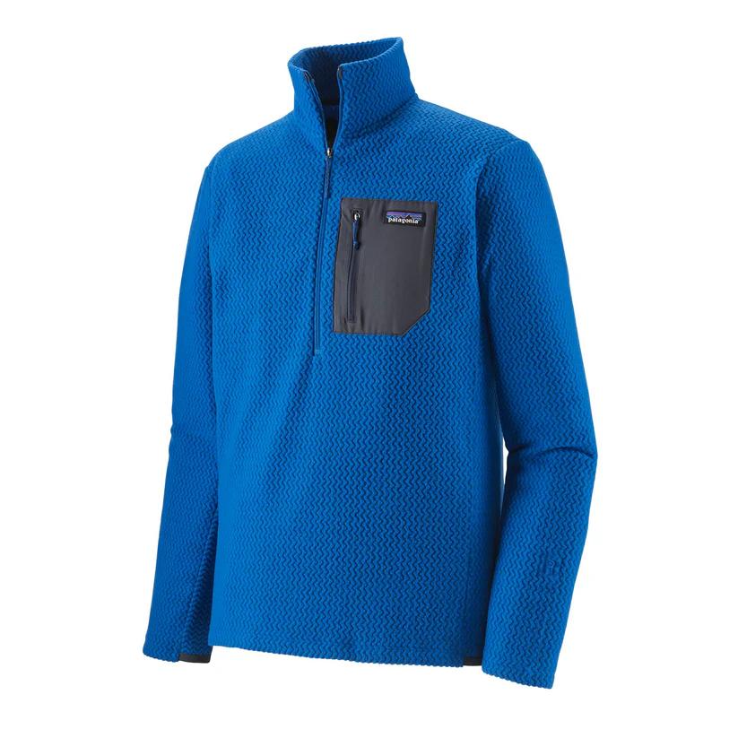 Miniatura Polar Hombre R1 Air Zip-Neck - Color: Azul