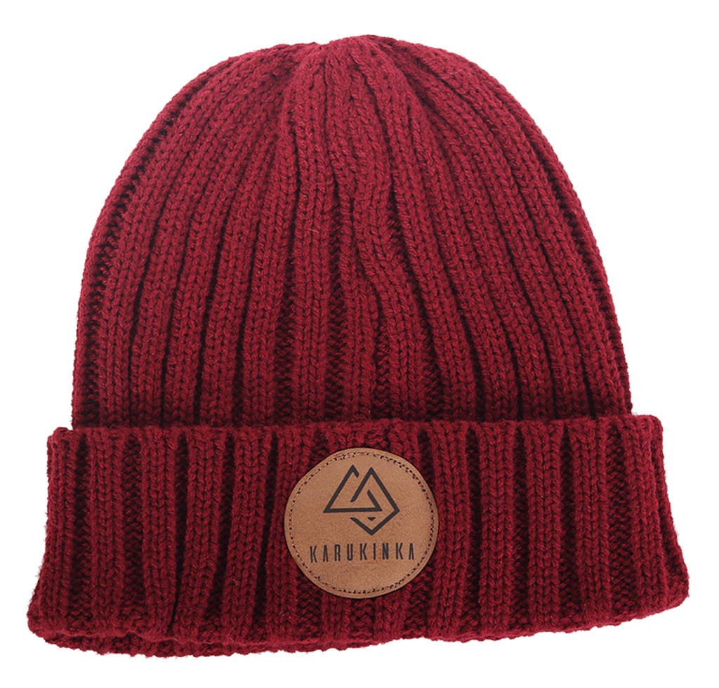 Gorro Lana Unisex Yunco - Color: Burdeo