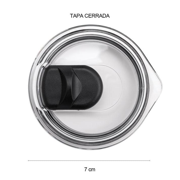 Miniatura TAPA TAZA 350 ML CAFE BOSSCAMP - Color: Transparente