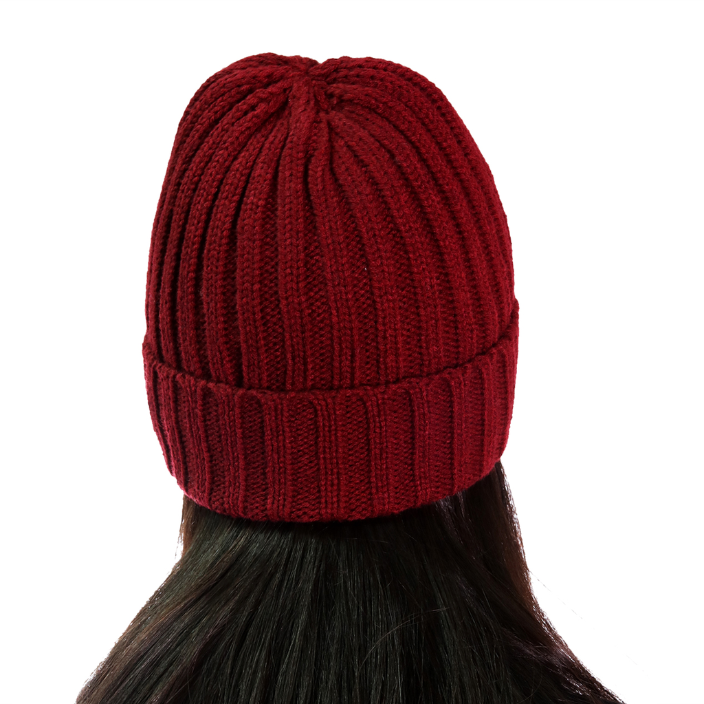 Miniatura Gorro Lana Unisex Yunco - Color: Burdeo
