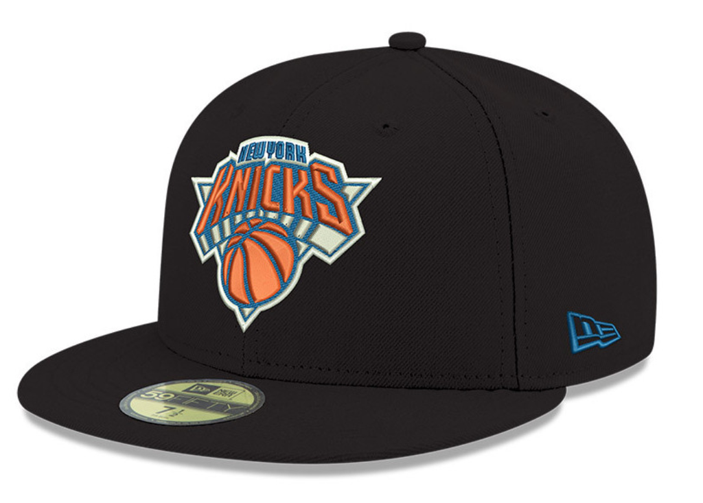 Jockey New York Knicks NBA 59 Fifty - Talla: 7 5/8, Color: Negro