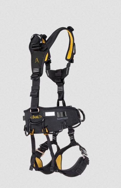 Arnes Integral Industrial Solace Hold Up T  - Color: Negro/Amarillo