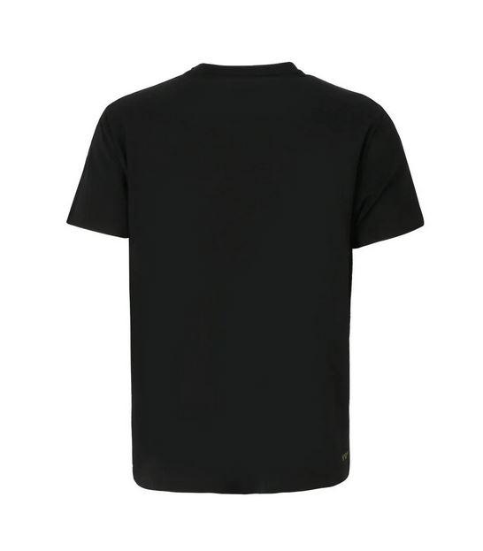 Polera Manga Corta Deportiva Tent Hombre  - Color: Negro