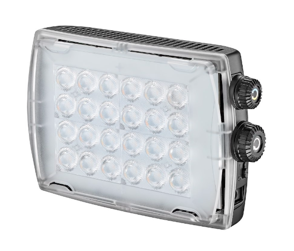 Luz Para Camara Led Croma2 Con Difusor De Gel Y Rótula -