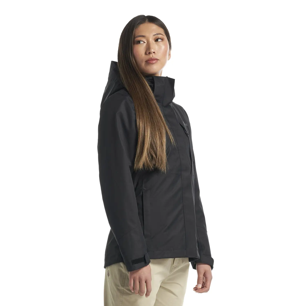 Miniatura Chaqueta Mujer Tres Cruces Fusion-3 Hoody Jacket - Color: Negro