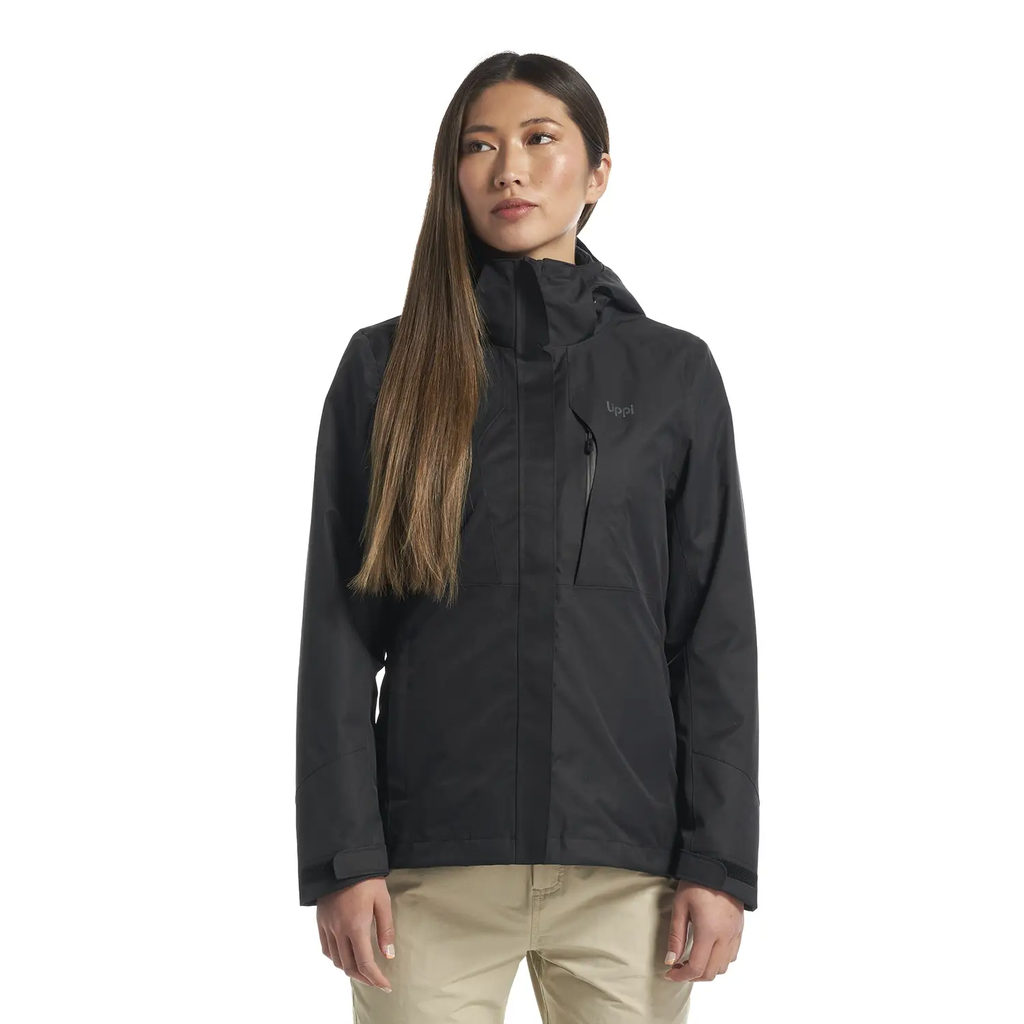 Miniatura Chaqueta Mujer Tres Cruces Fusion-3 Hoody Jacket - Color: Negro