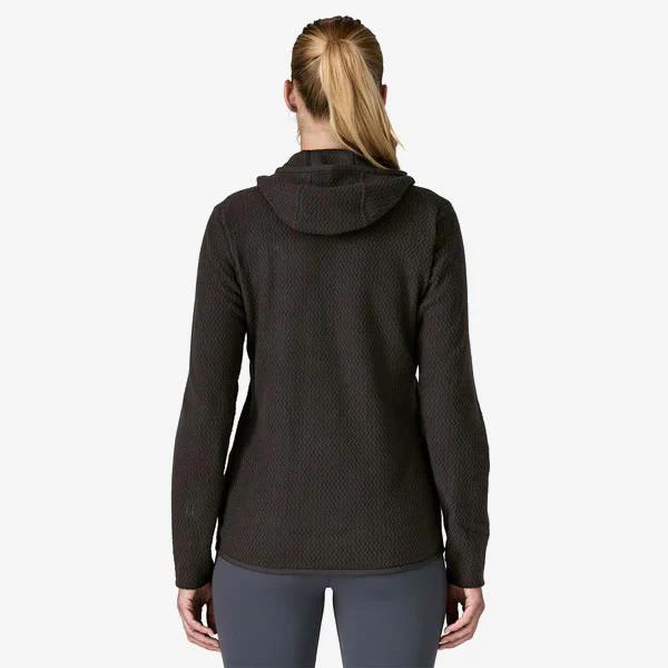 Miniatura Polar Mujer R1 Air Full-ZIP Hoody - Color: Negro