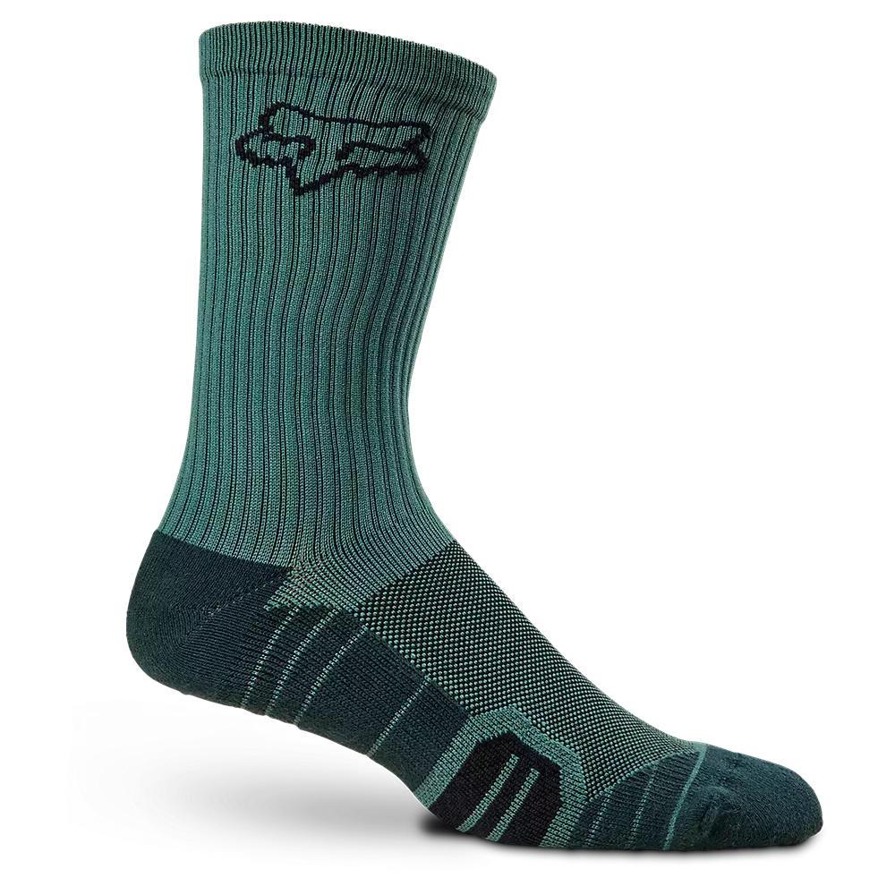 Calcetines Bicicleta Ranger Cushion 8" - Color: Verde