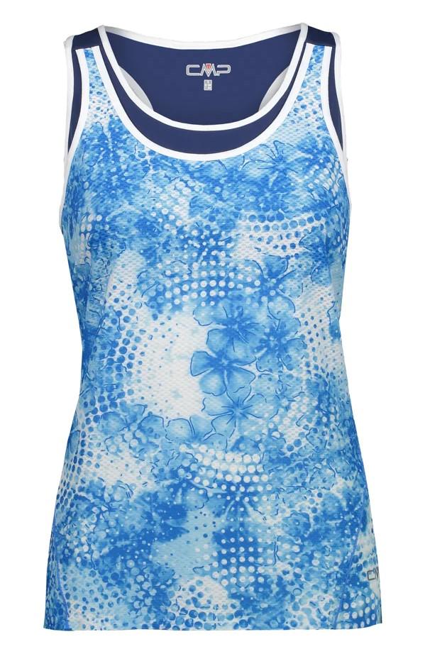 Polera Deportiva Trail Top Mujer - Talla: XXS, Color: BIANCO-IBIZA